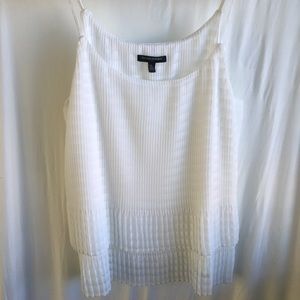 NEW Banana Republic flowy white tank